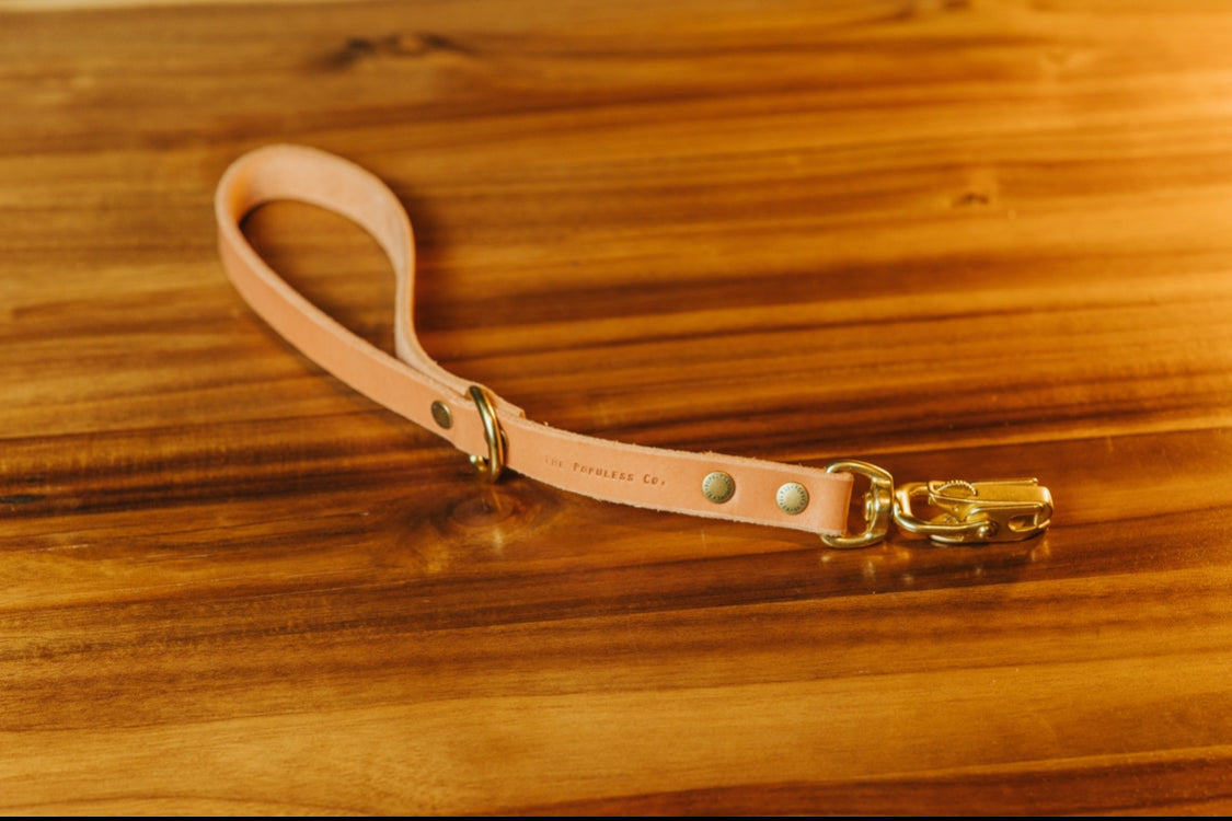 Premium Natural Leather Dog Lead - The Gus - Durable & Stylish Dog Leash for Walking, Training & Outdoor Adventures