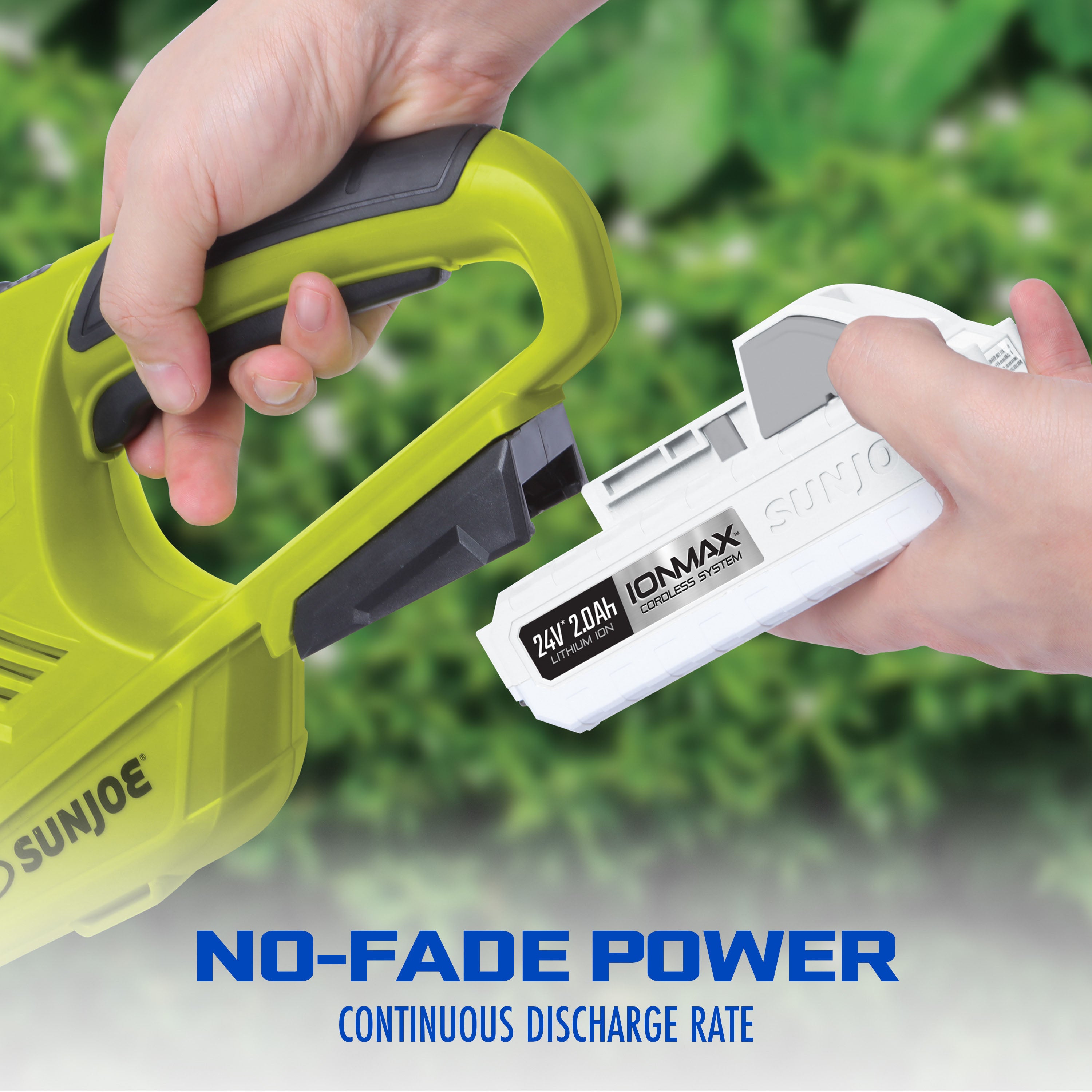 Snow Joe + Sun Joe CERTIFIED AUTHENTIC 24V IONMAX Battery Bundle | 3 x 2.0Ah Lithium-Ion Batteries for Cordless Tools - Perfect for Lawn Mowers, Snow Blowers & Power Tools