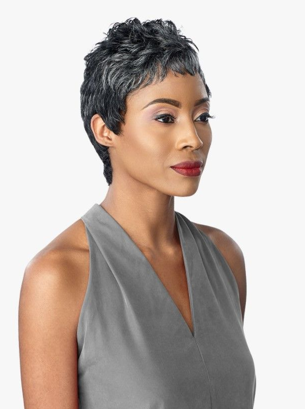 Sensationnel Empire Mona Human Hair Wig - Natural Look & Comfort for Everyday Wear, Cosplay, and Special Occasions
