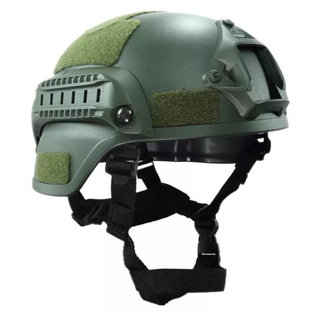 Tactical ABS Helmet Camo MICH2000 - Military & Airsoft Head Protection Gear for Outdoor Activities & Combat Training