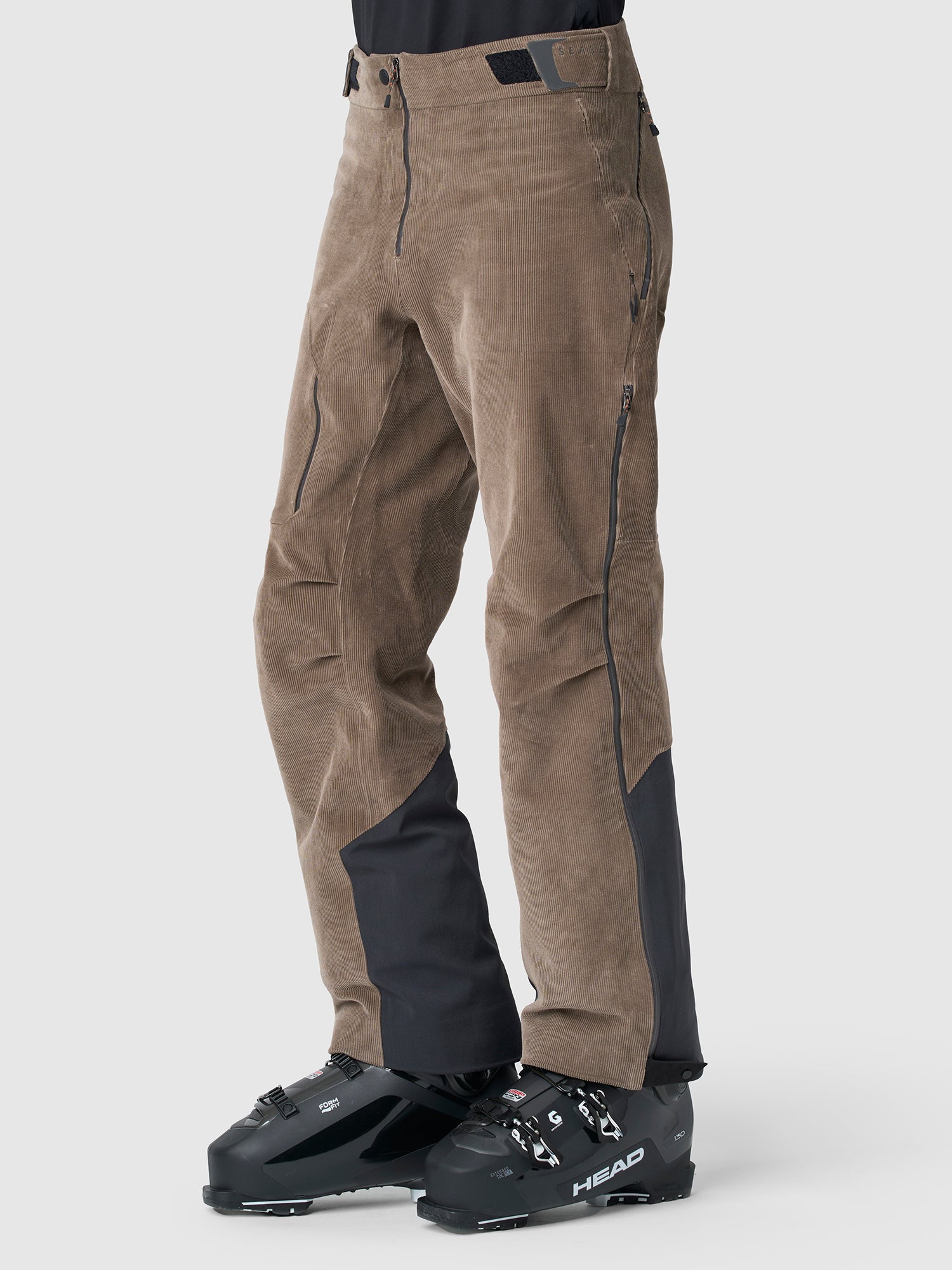 **Corduroy Insulated Ski Pants for Women & Men - Waterproof Winter Snow Pants for Skiing, Snowboarding & Cold Weather Outdoor Activities**