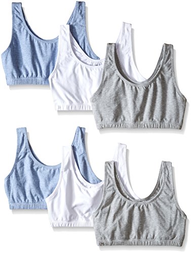 Heather Blue/White/Heather Grey/Heather Blue/White/Heather Grey 6-pack