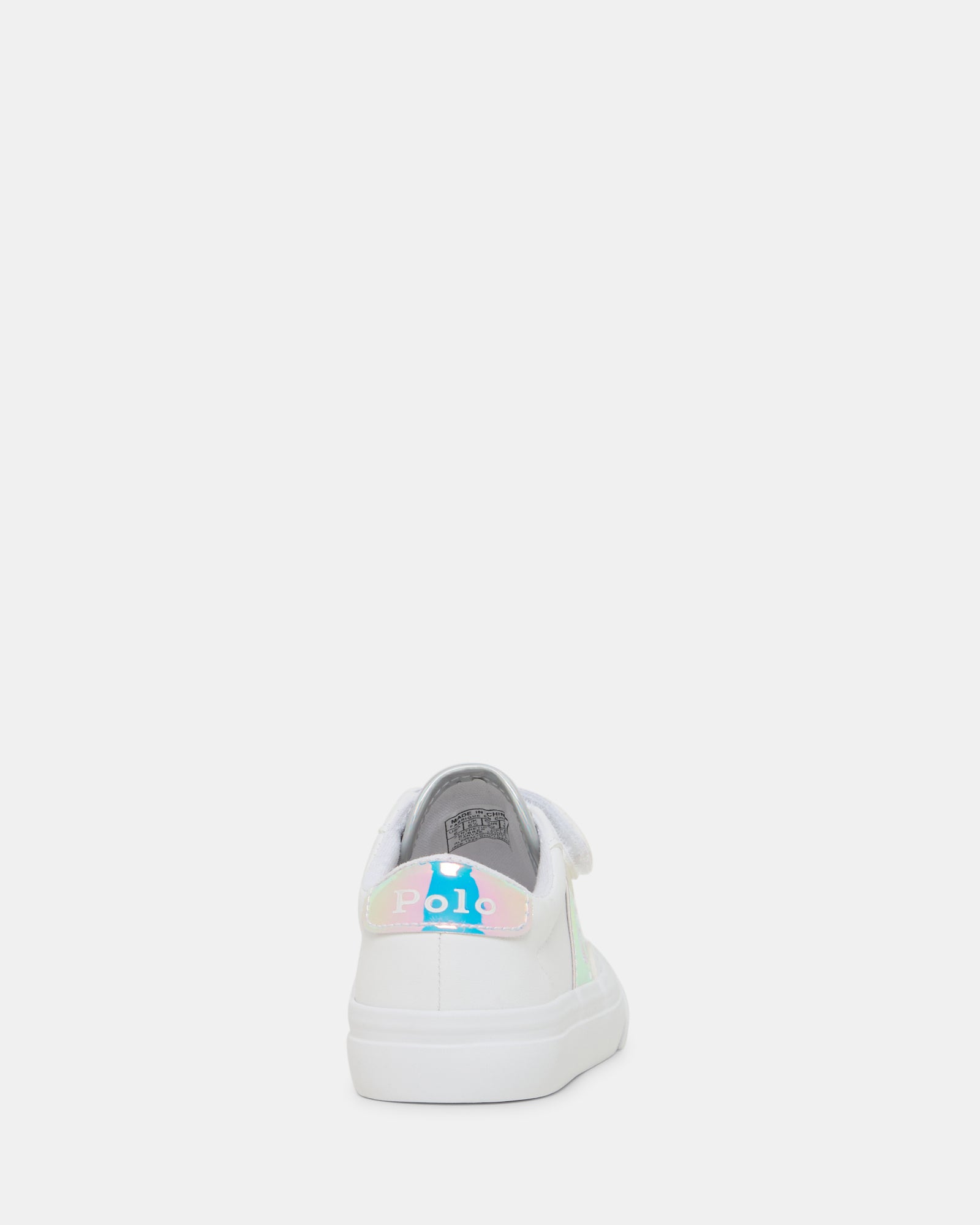 Ryley Pre School Infant Shoes - White/Iridescent Sneakers for Toddlers | Comfortable & Stylish for Playtime, Daycare & Outdoor Activities