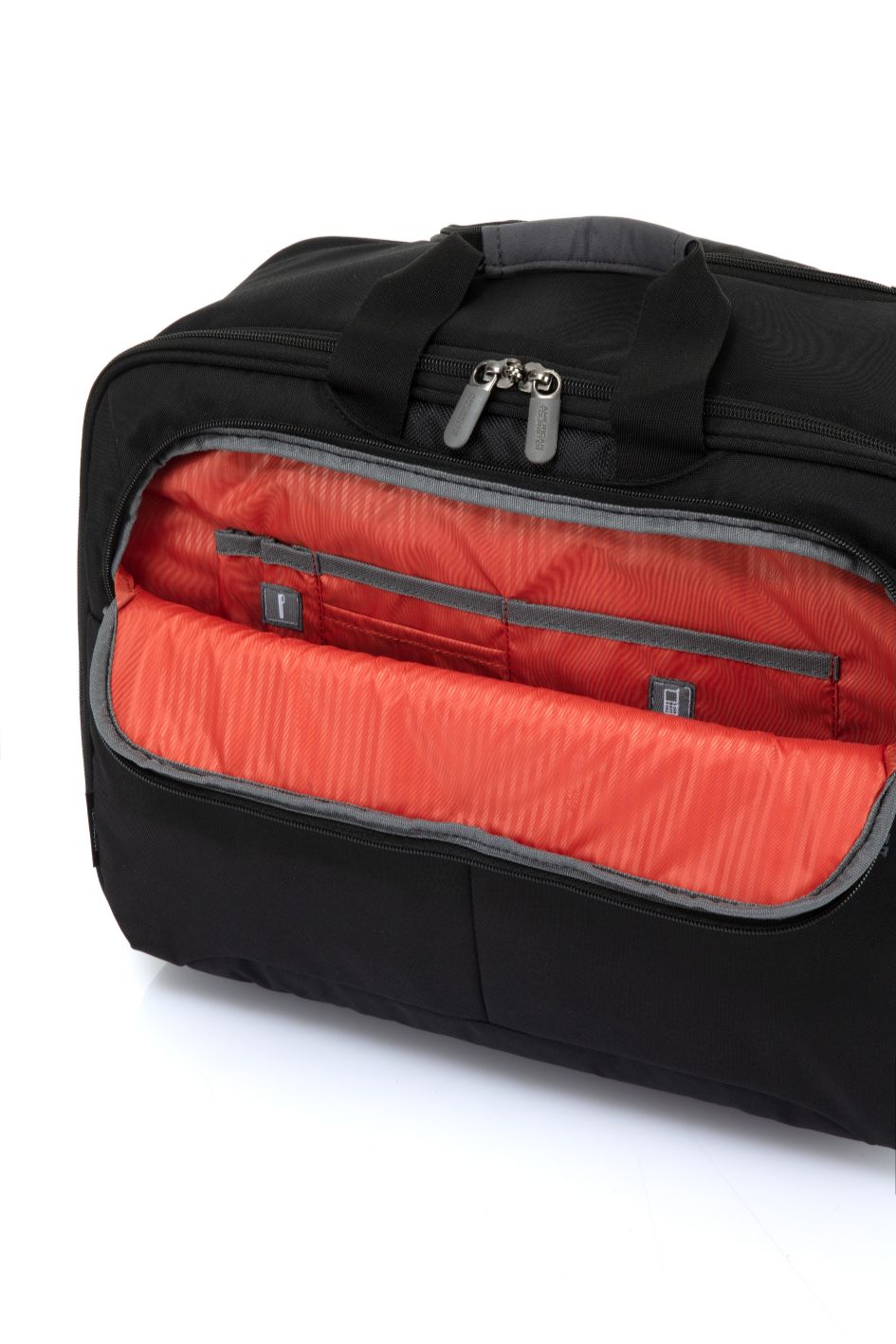 American Tourister SpeedAir Rolling 17 Inch Laptop Tote Bag - Lightweight Carry-On Luggage with USB Port for Business Travel & Weekend Getaways (Black)