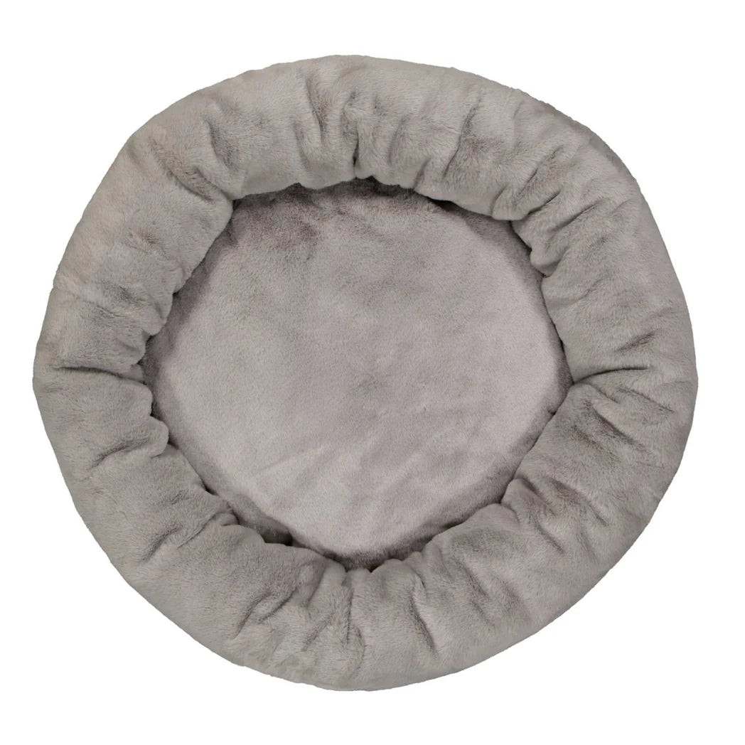 Luxury Plush Fur Dog Bed for Small Medium Large Dogs - Ultra Soft & Comfortable Pet Bed with Removable Cover - Perfect for Crate, Kennel, or Home Use