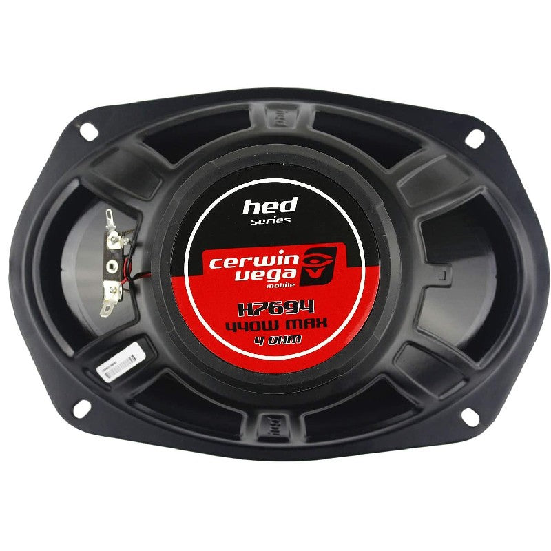 Cerwin Vega H 7694 880W Max 150W RMS HED Series 6x9 Inch 4-Way Coaxial Car Speakers - Premium Sound for Cars, Trucks & SUVs (Refurbished) | Perfect for Upgrading Your Vehicle Audio System on Road Trips & Daily Commutes