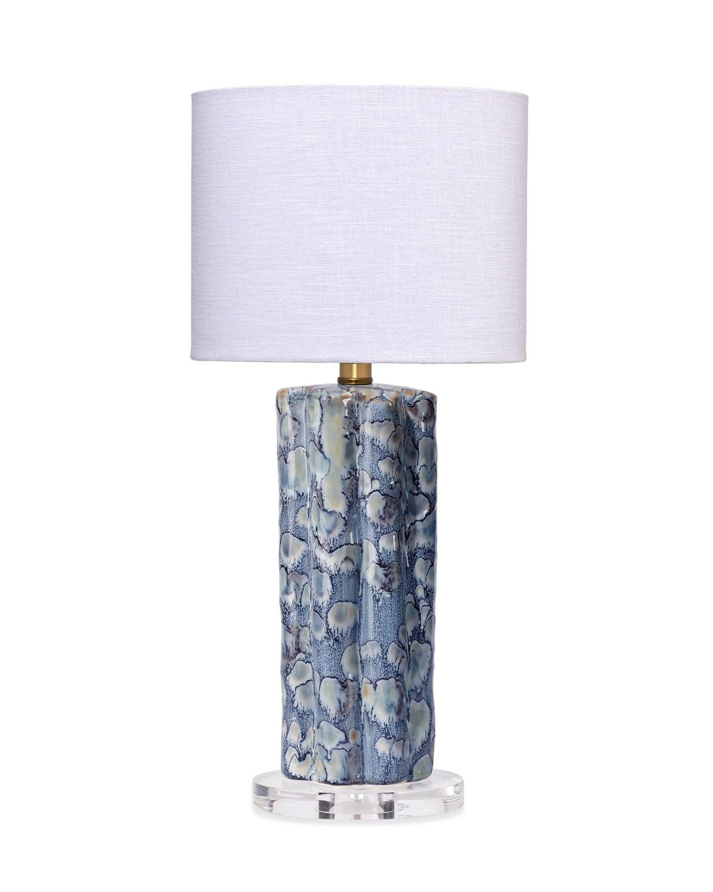 Flurry Table Lamp - Modern LED Nightstand Lamp with USB Port, Touch Control & Adjustable Brightness for Bedroom, Living Room, Office - Perfect for Reading, Relaxing & Decor