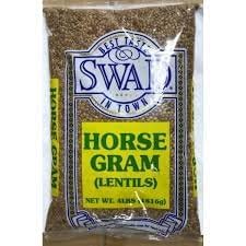 Organic Horse Gram (Muthira/Kulith Beans) - 4 Lb Pack | High Protein Indian Lentils | Vegan, Gluten-Free Superfood for Curries, Soups & Ayurvedic Recipes