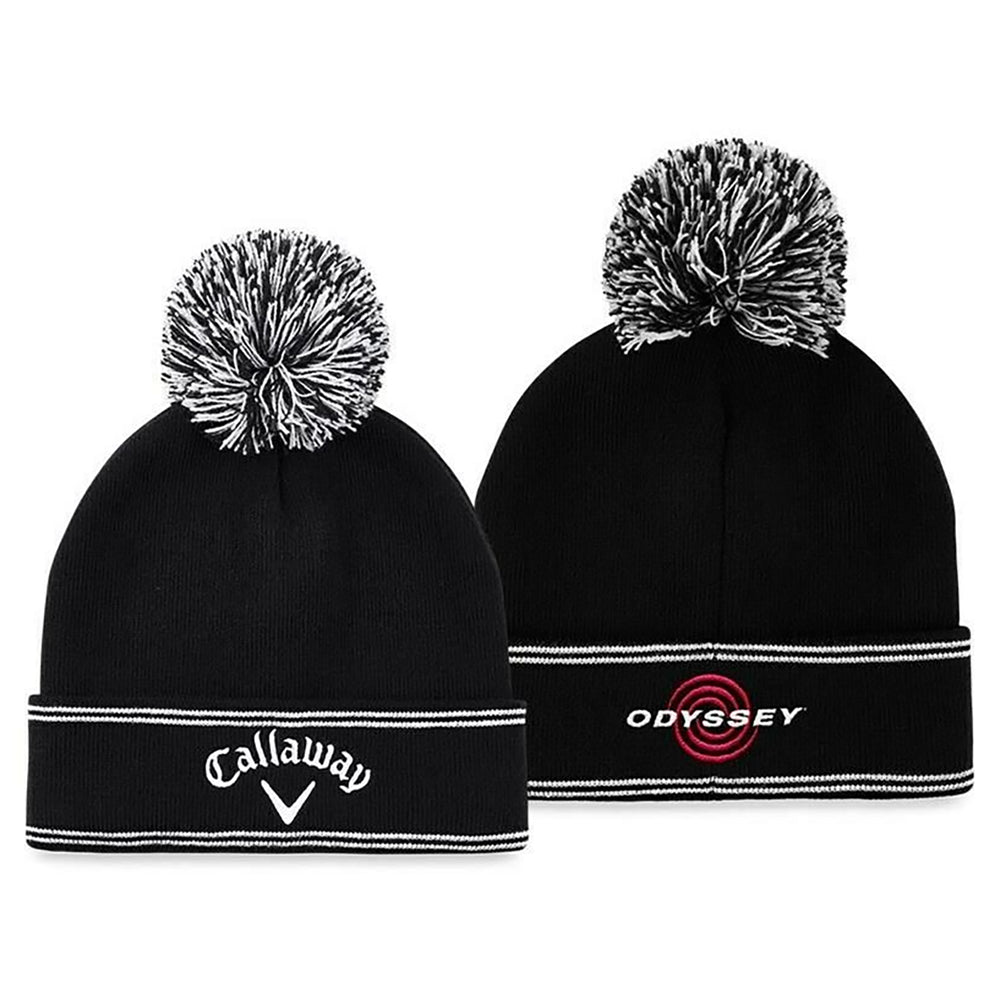Callaway Classic Men's Golf Beanie Hat - Winter Warm Knit Cap for Golfers - Perfect for Cold Weather Golfing & Outdoor Activities
