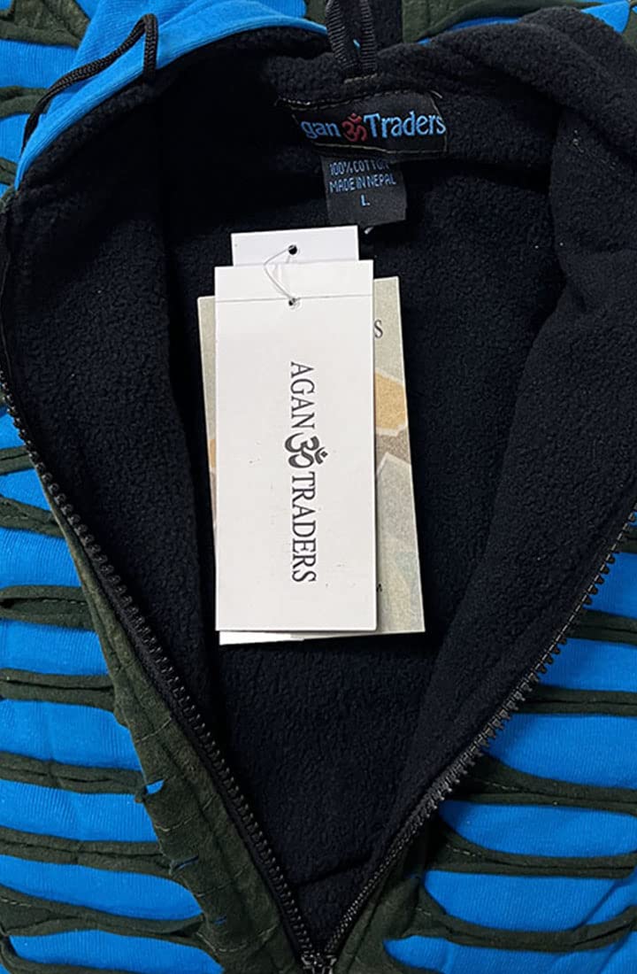 Agan Traders 2025 Long Ribbed Knit Distressed Cotton Bohemian Fleece Lined Jacket - Winter & Spring Outwear Coat for Women | Perfect for Casual Wear, Travel & Outdoor Activities