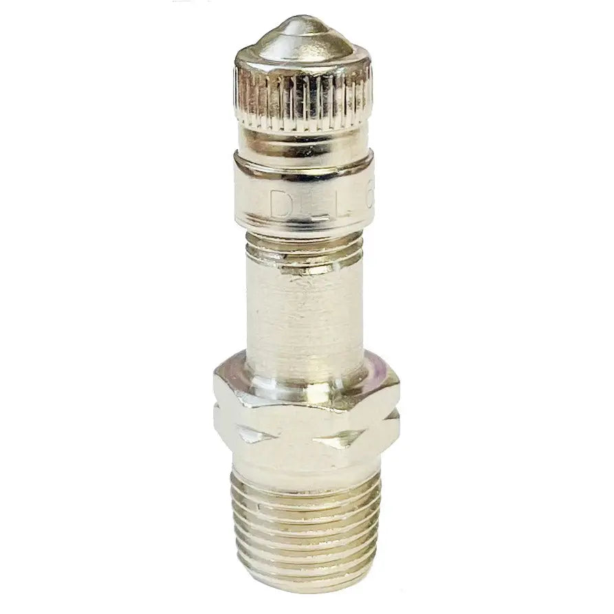 Dill 02500 Nickel Plated Tank Valve - High-Quality Brass Air Compressor Valve for Industrial & Home Use - Perfect for Air Tanks, Pneumatic Tools, and DIY Projects