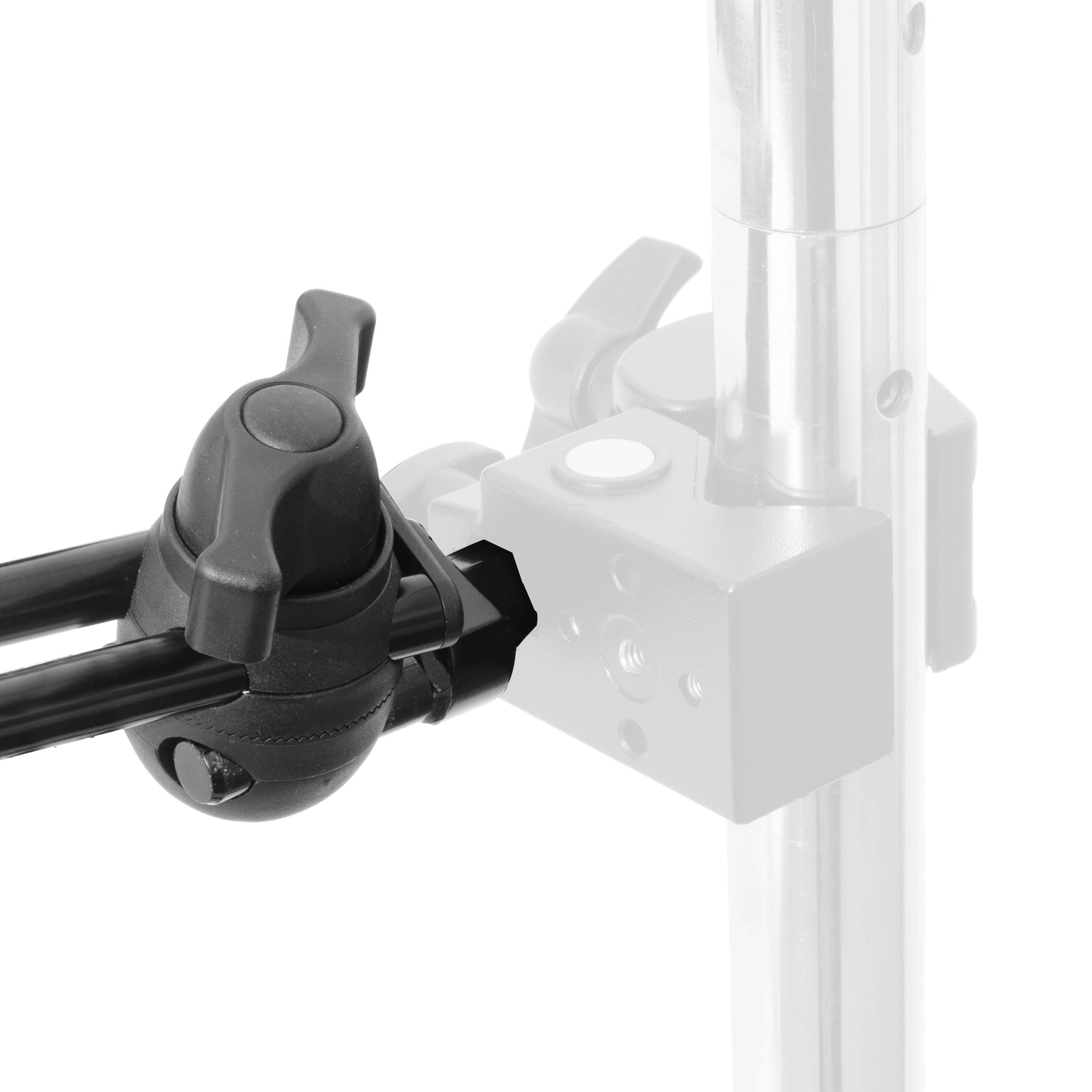 3-Section Double Articulated Arm with 2x 5/8