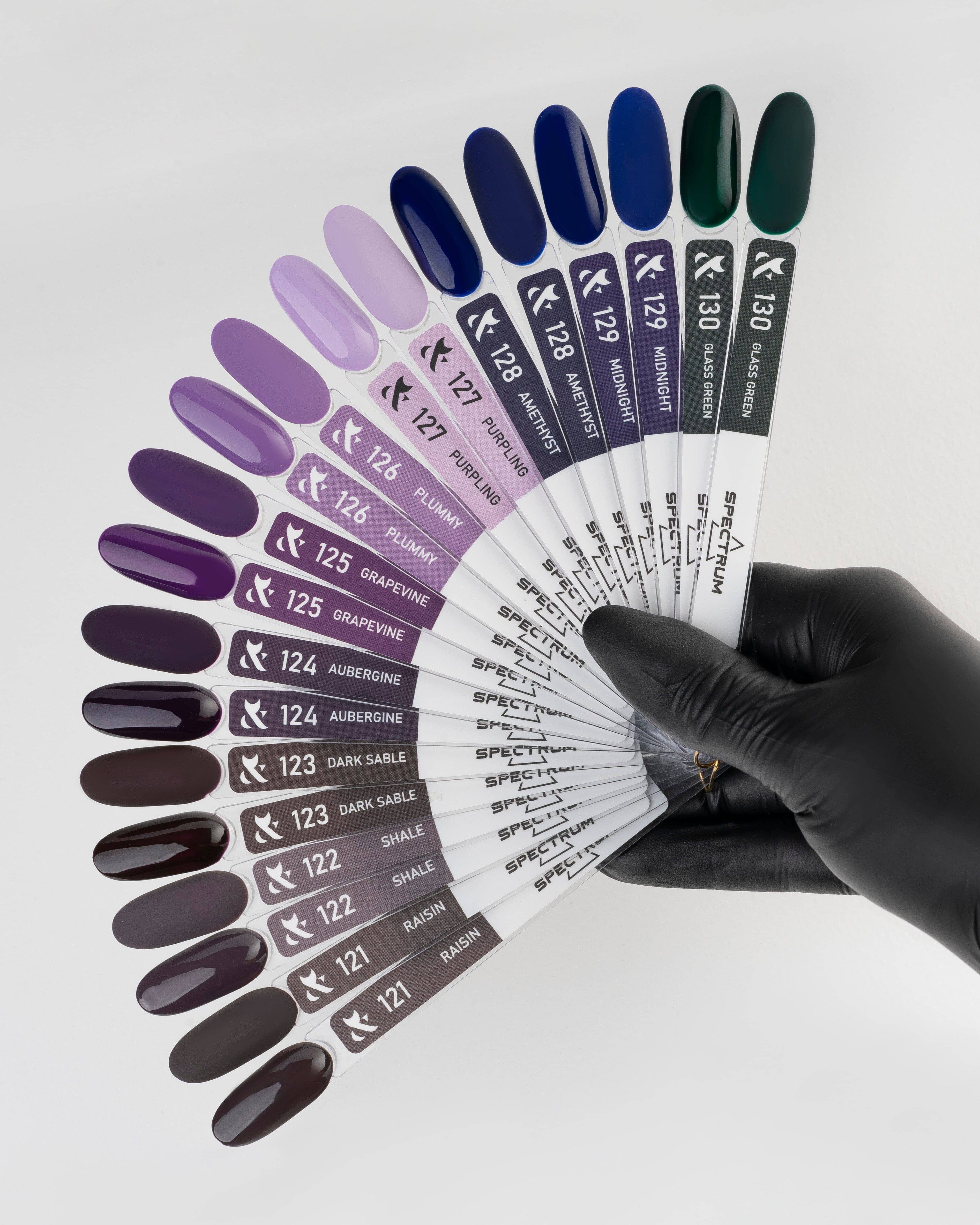 F.O.X Spectrum 130 Nail Polish - 14ml Vitrage Color Gel Lacquer for Long-Lasting Manicures - Perfect for Salon, Home Use & Special Occasions