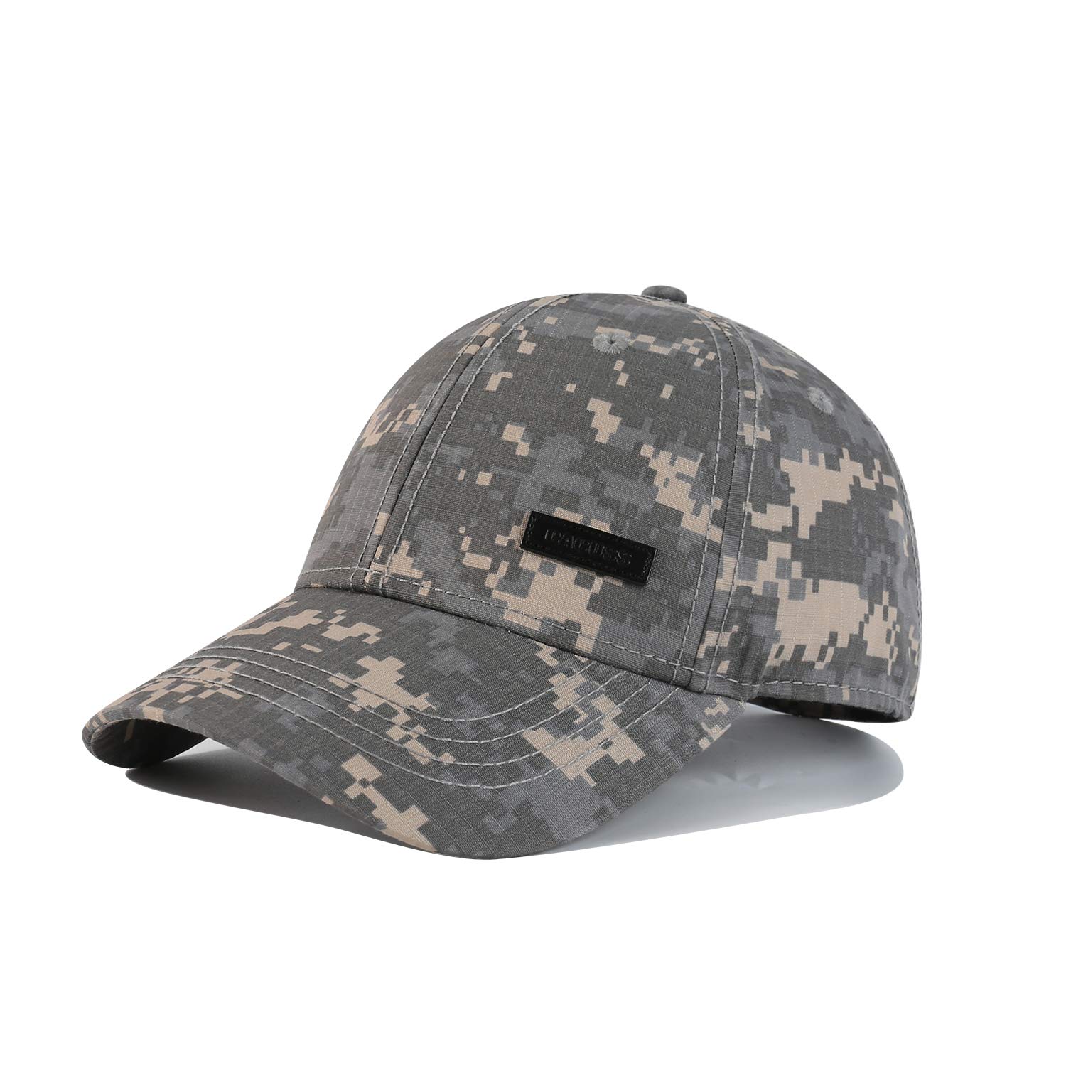Men's Cotton Baseball Cap - Adjustable Dad Hat for Golf, Casual Wear & Outdoor Activities | CACUSS Classic Buckle Closure Hat