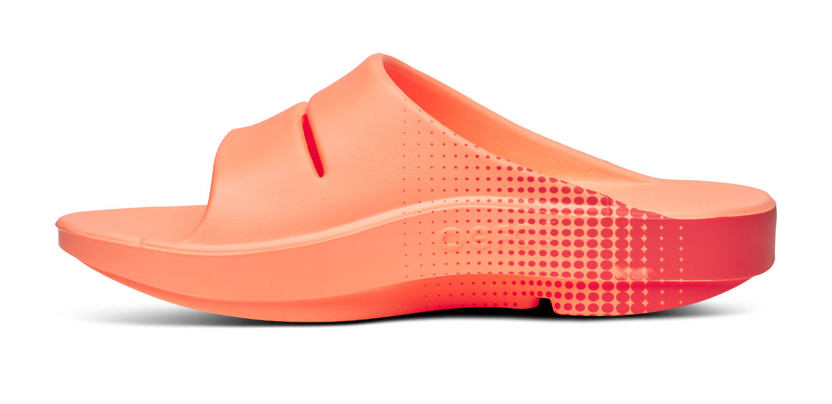 Women's OOahh Sport Slide Sandals - Comfortable Sunburst Matrix Design for Walking, Running & Beach | Perfect for Gym, Poolside & Summer Outdoor Activities