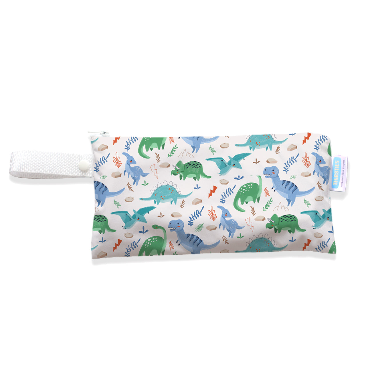 Thirsties Clutch Bag - Waterproof & Reusable Diaper Wet Bag for Babies - Perfect for Daycare, Travel, and On-the-Go Parents
