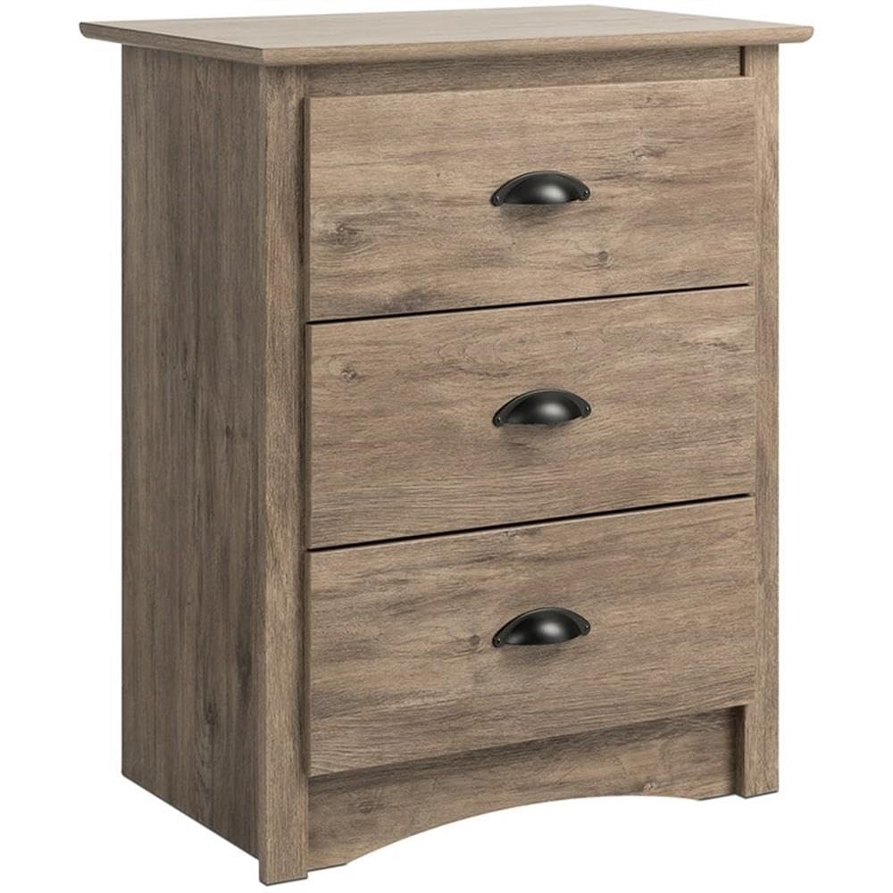 Home Square 3-Piece King Bedroom Set with Storage Platform Bed & 2 Nightstands with 3 Drawers - Perfect for Master Bedroom Organization & Space Saving