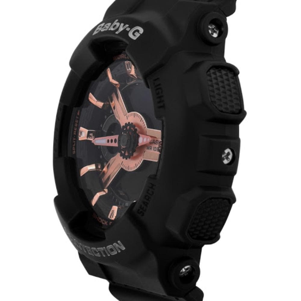CASIO BABY-G BA-110RG-1ADR Women's Digital Sport Watch with Shock Resistance & LED Light - Perfect for Running, Swimming, and Outdoor Activities