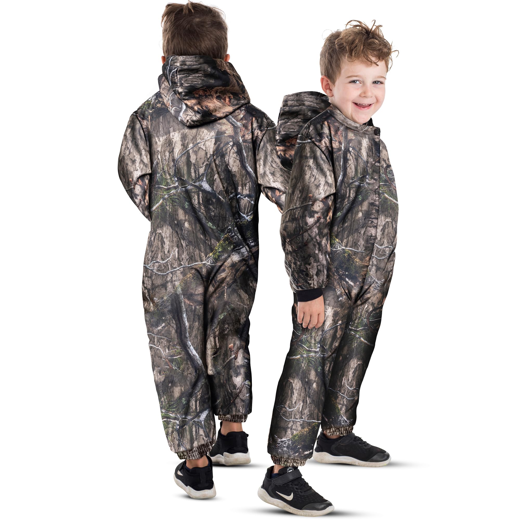 Treel TrailCrest Waterproof Infant & Toddler Snowsuits - Warm One-Piece Ski Overalls for Boys & Girls - Perfect for Winter Play, Skiing & Outdoor Adventures