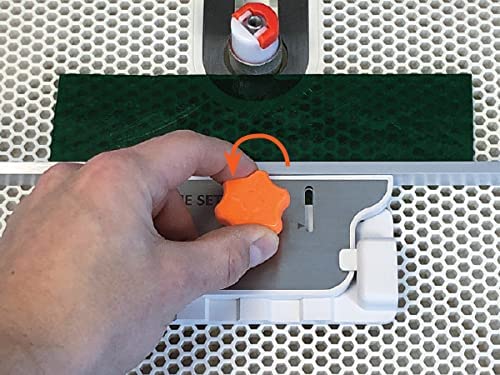 Techniglass G2 Straight Edge Guide Set - Compatible with Grinder 2 & Grinder 3 - Perfect for Glass Cutting, Stained Glass Projects & DIY Crafting