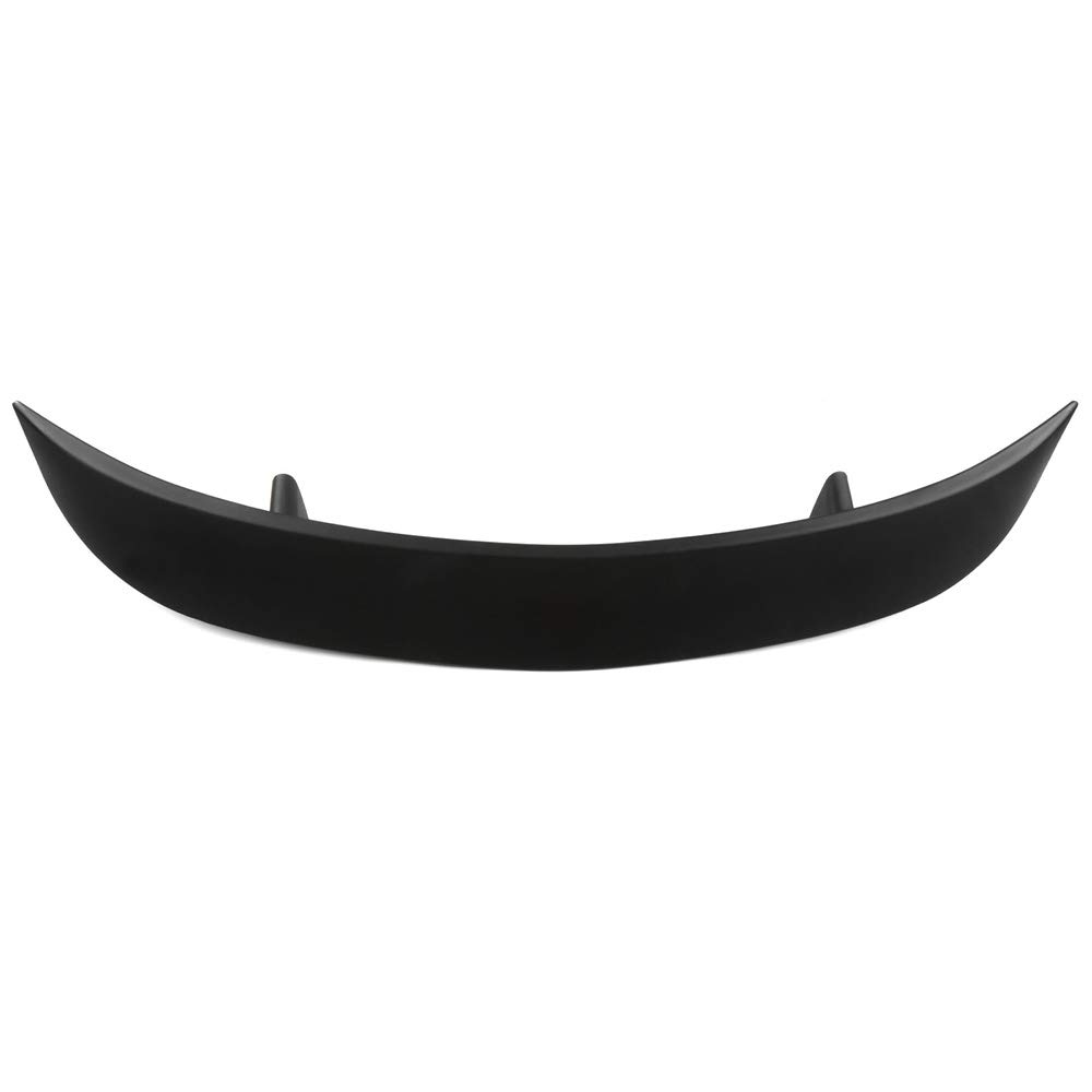ECCPP ABS Unpainted Matte Black Rear Trunk Spoiler Wing for Dodge Charger 4-Door SE Sedan - Exterior Car Accessories for Enhanced Style & Aerodynamics | Perfect for Street Racing & Custom Car Shows