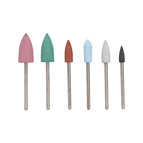 Professional High Efficiency Manicure Drill Bit Set - 10PCS Strong & Durable Nail Drill Bits for Salon & Home Use - Perfect for Acrylic Nails, Gel Polish Removal & Nail Art Design