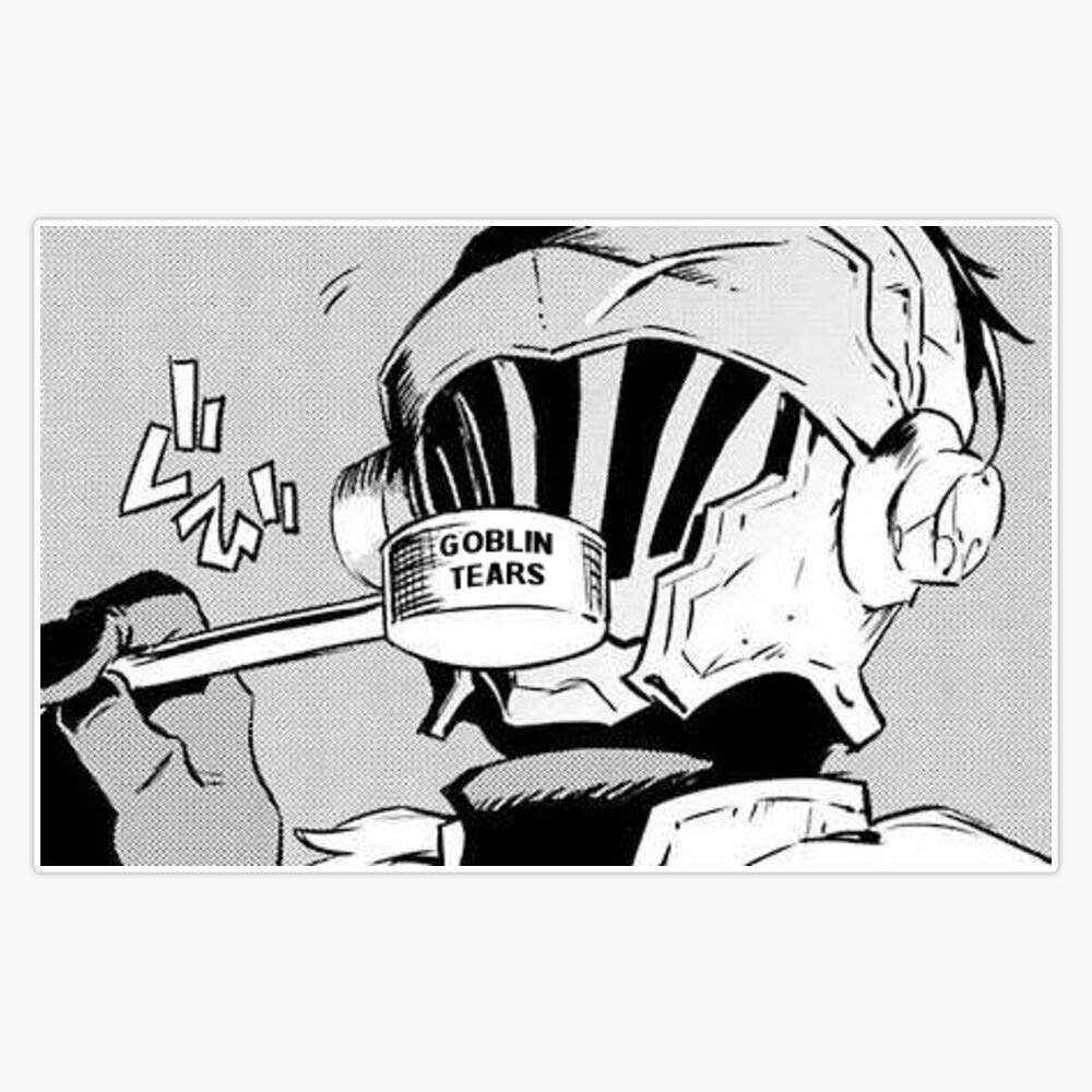 Goblin Slayer Anime Vinyl Bumper Sticker - Waterproof 5
