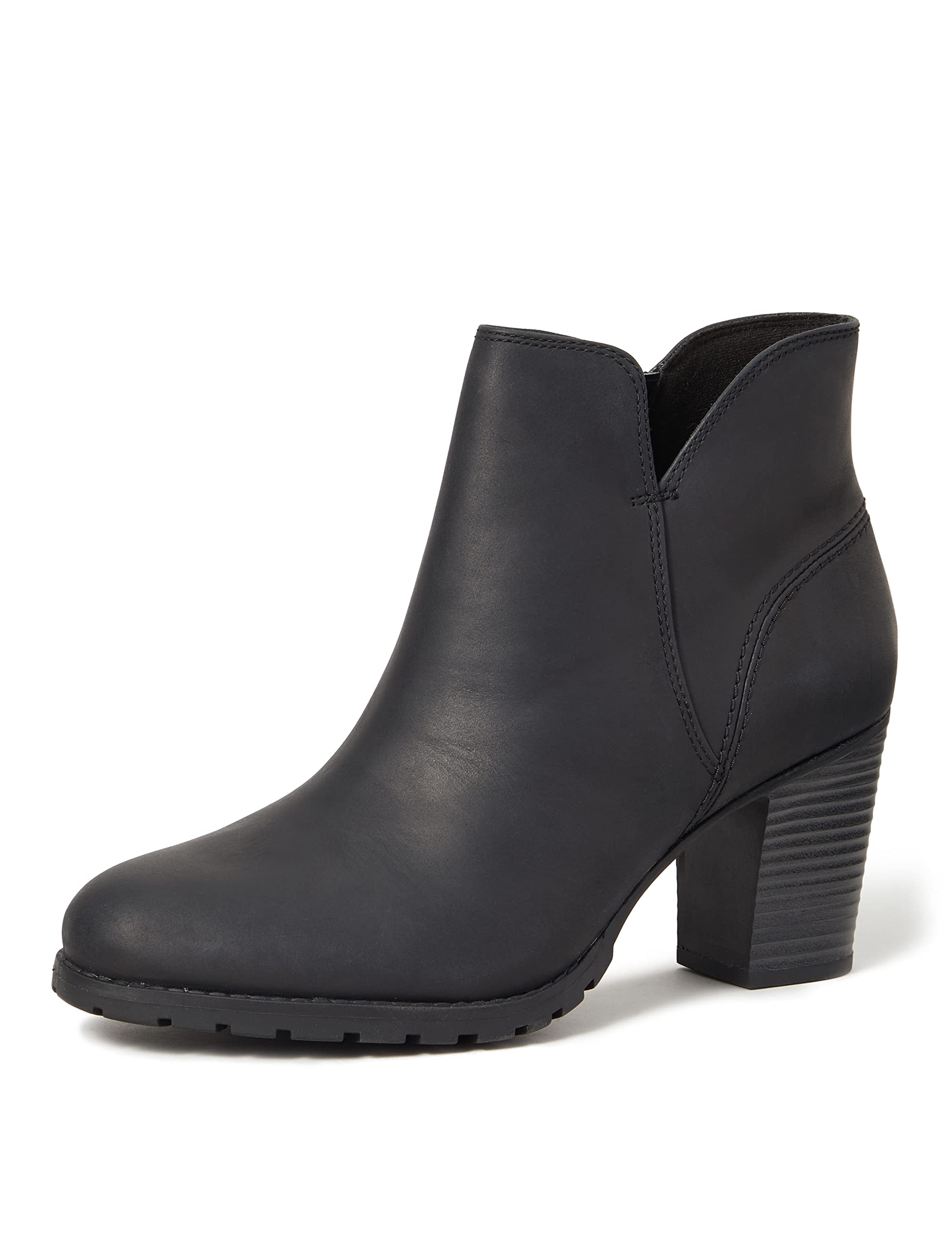 Clarks Verona Trish Women's Black Ankle Boots - Comfortable Casual & Dress Booties for Work, Office, and Everyday Wear