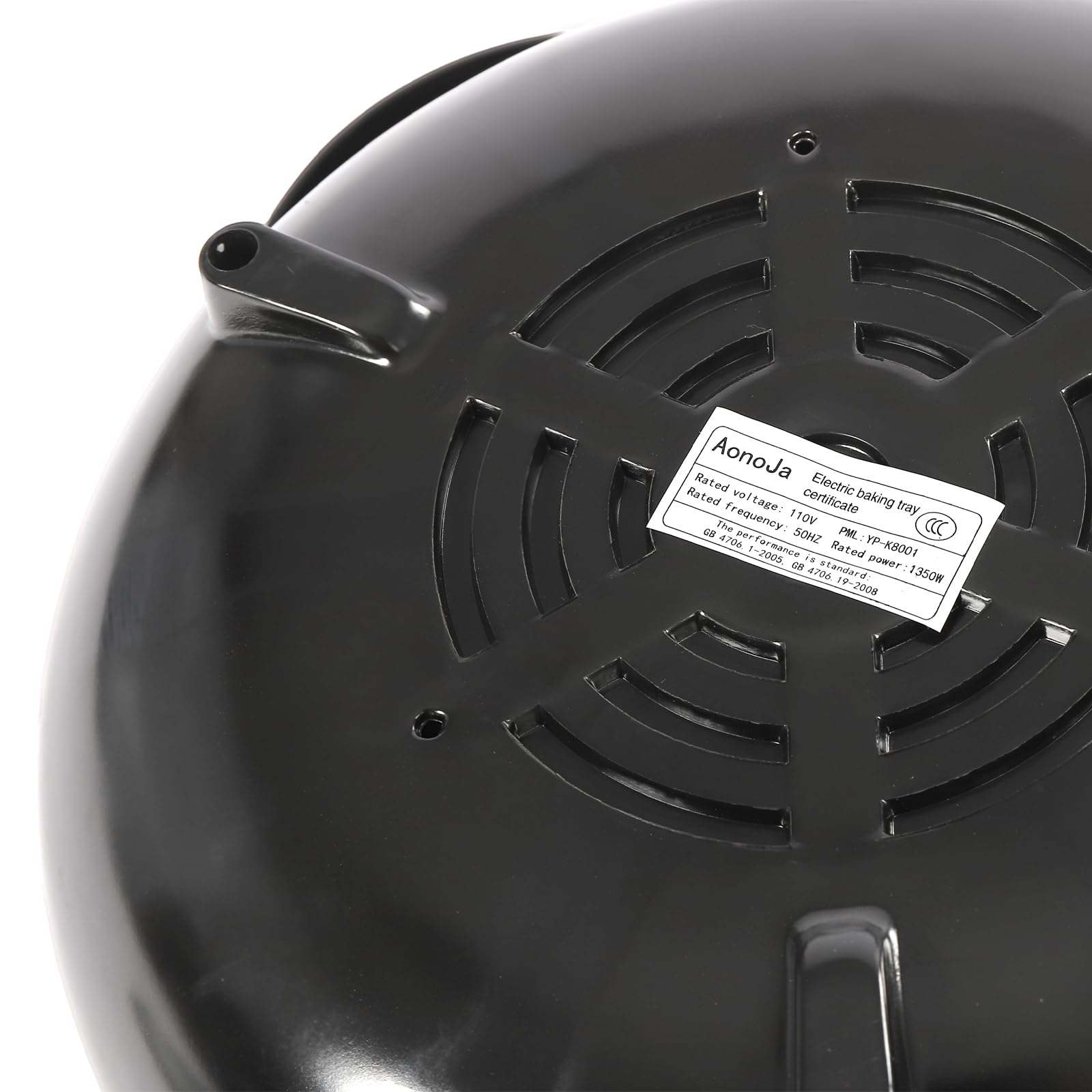 1350W 2-in-1 Electric Hot Pot and Grill Combo - Smokeless Indoor BBQ & Shabu Shabu Cooker with Divider & Clear Lid - 13.78 Inch Black Nonstick Frying Pan for 3-5 People (110V) - Perfect for Family Gatherings, Dinner Parties & Asian Hot Pot Nights