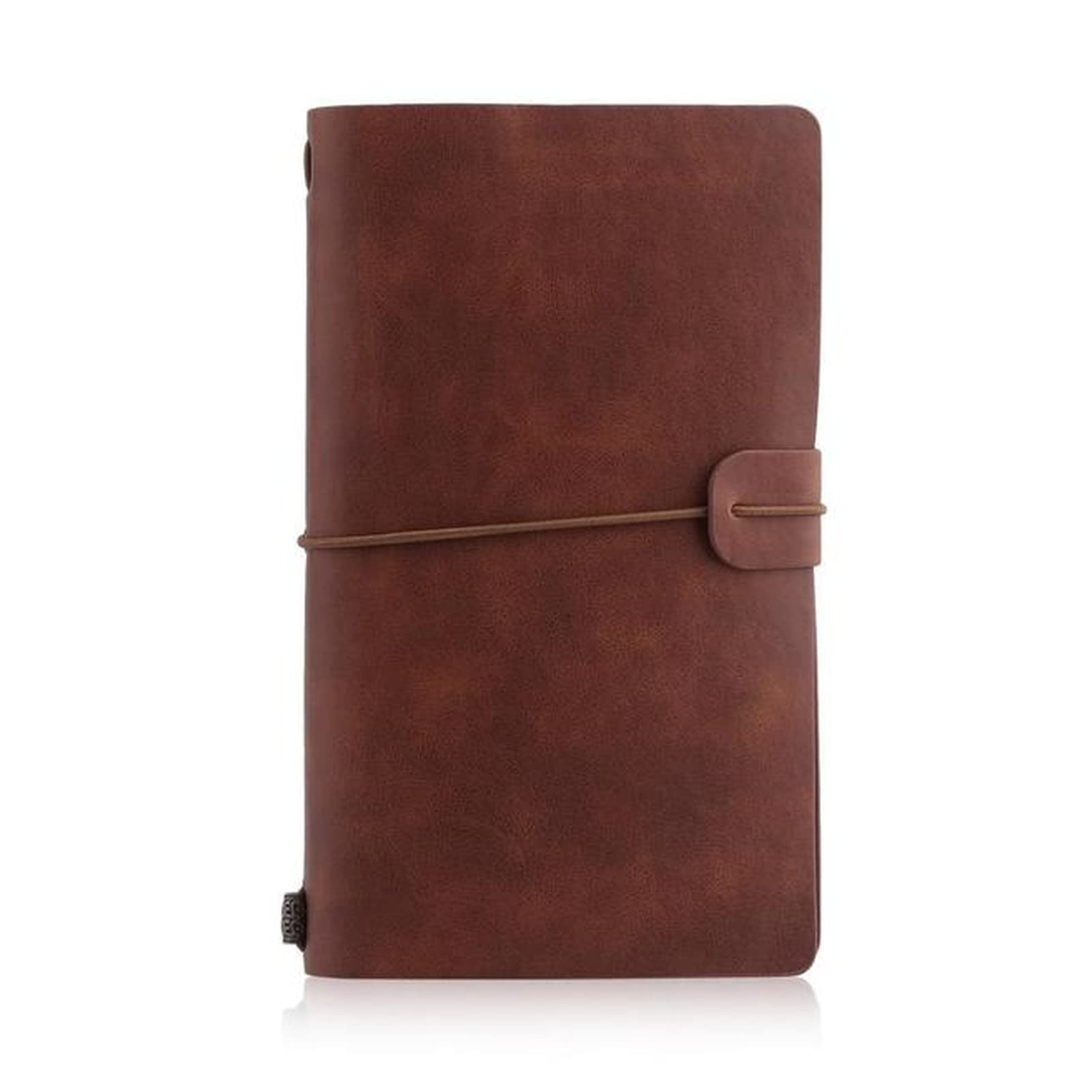 Linyutech A5 Brown Notebook - Portable Writing Journal for Students, School, Business, Travel & Outdoor Use - Perfect for Note Taking, Diary, Planner, Agenda, DIY Projects, Birthday Gifts & Meetings