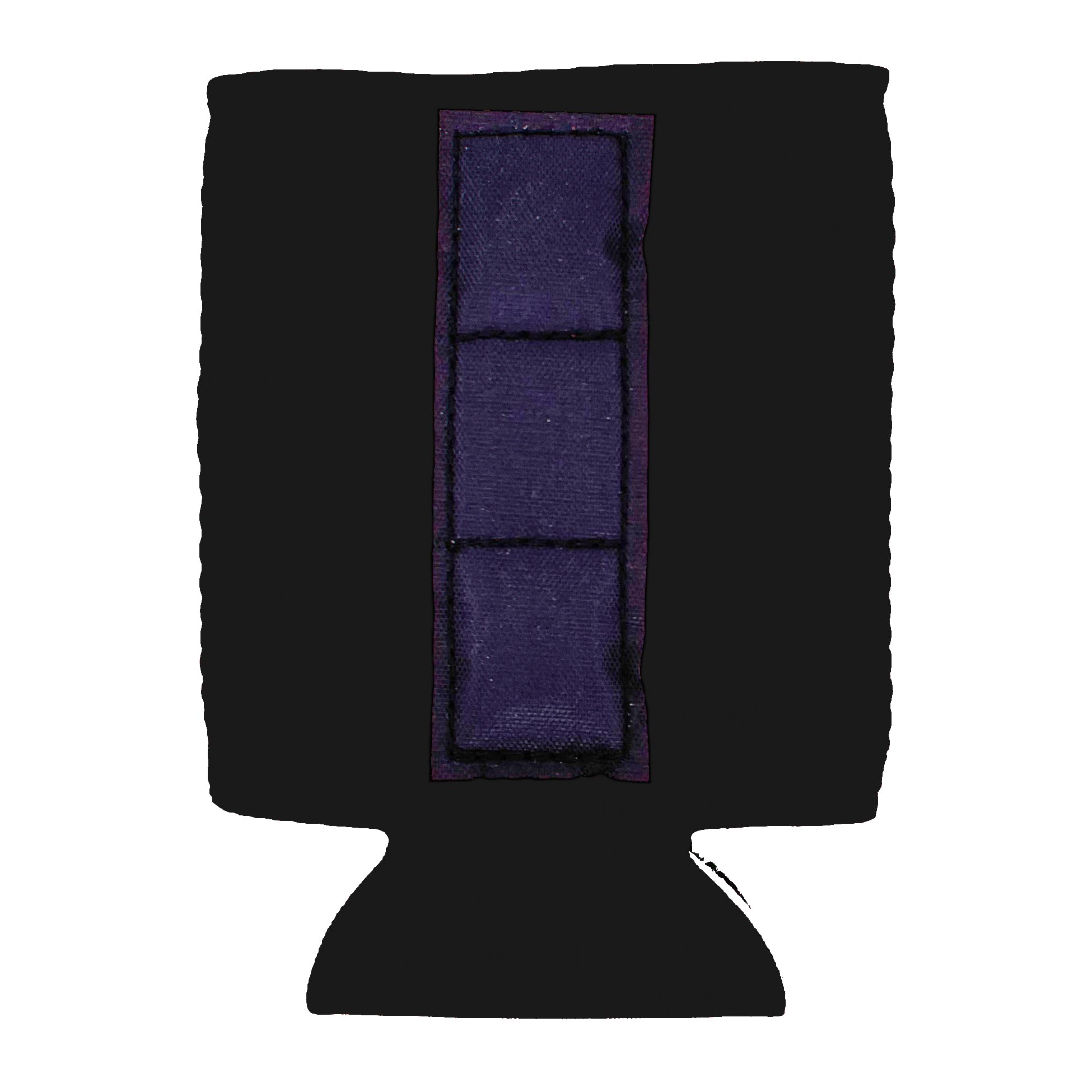 4 Pack Black Blank Magnetic Can Coolers - Insulated Sleeves for Beer, Soda & Beverage Cans - Perfect for Parties, BBQs, Camping & Outdoor Events
