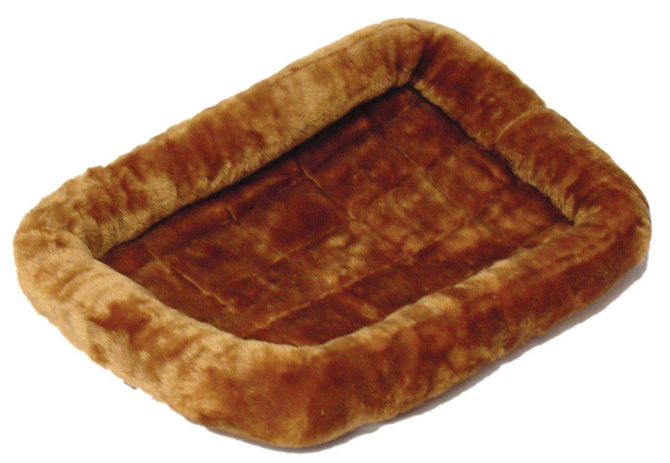 Premium Quiet Time Fur Dog Bed - Ultra Soft & Calming Pet Bed for Anxiety Relief - Perfect for Crates, Kennels & Home Use