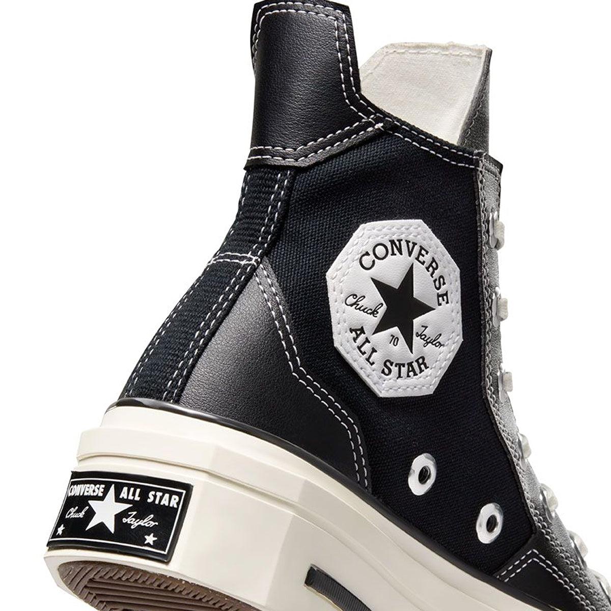 Chuck 70 De Luxe Squared Sneakers in Black - Classic High-Top Canvas Shoes for Men & Women | Streetwear, Casual Wear & Skate Style