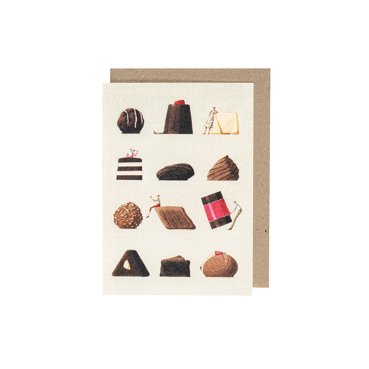 Hester Cook Premium Stationery Set with Chocolate Gift Card - Perfect for Holidays, Birthdays & Thank You Notes