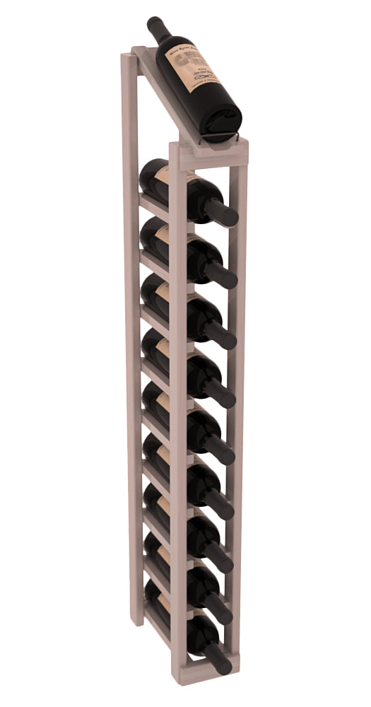 InstaCellar 10R Display Top Rack - Single Column Wine Storage Organizer for Kitchen, Bar & Cellar | Perfect for Wine Bottle Organization & Display