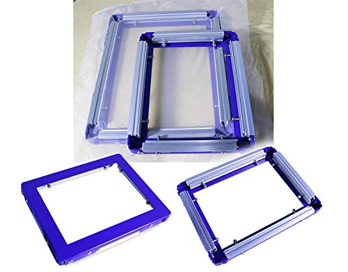 12x16 Inch Silk Screen Printing Frame - TECHTONGDA Glue-Free Mesh Stretching Screen for DIY T-Shirt Printing & Art Projects