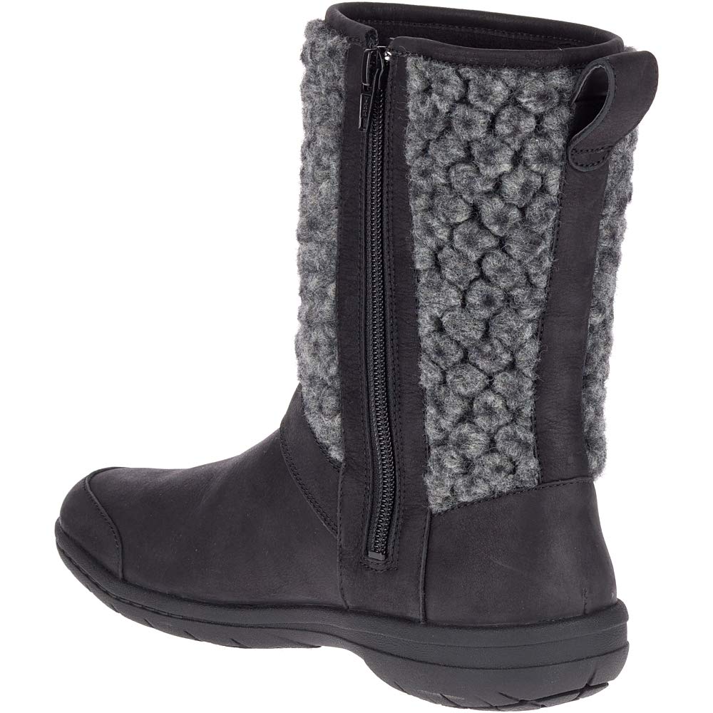 Merrell Women's Encore Kassie Tall Wool Boots - Waterproof Winter Snow Boots for Hiking & Outdoor Activities | Warm Comfortable Ankle Support for Cold Weather Walking