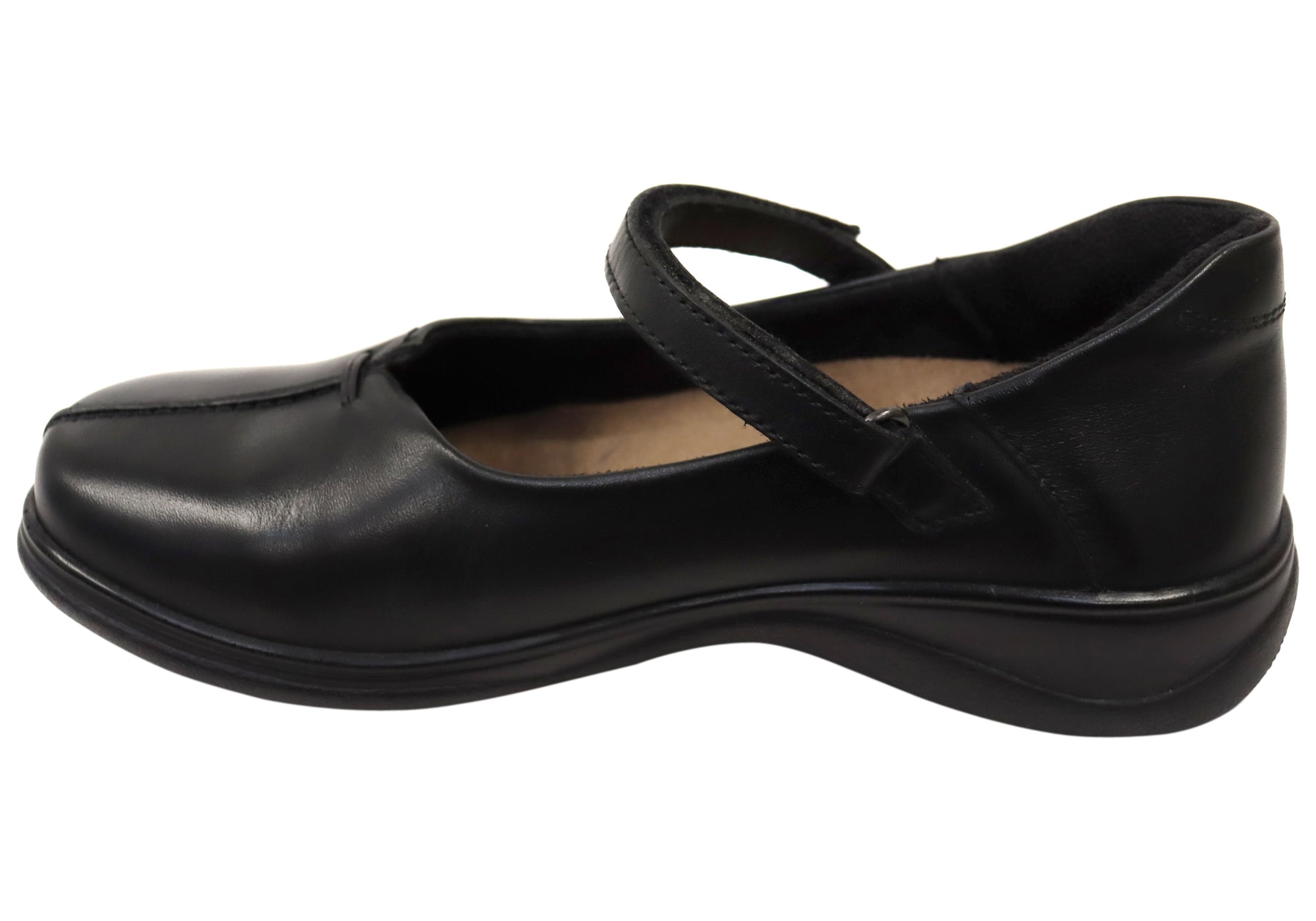 Planet Shoes Women's Ballet Mary Jane Flats - Comfortable Leather Slip-On Shoes for Work, Office & Casual Wear