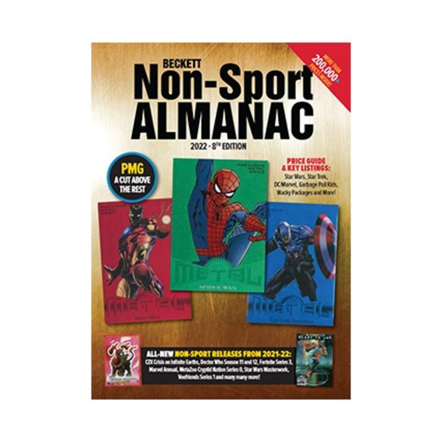 Beckett Non-Sports Price Guide 2022 | Collectibles Value Reference Book | 8th Edition | For Trading Cards, Comics & Memorabilia Collectors