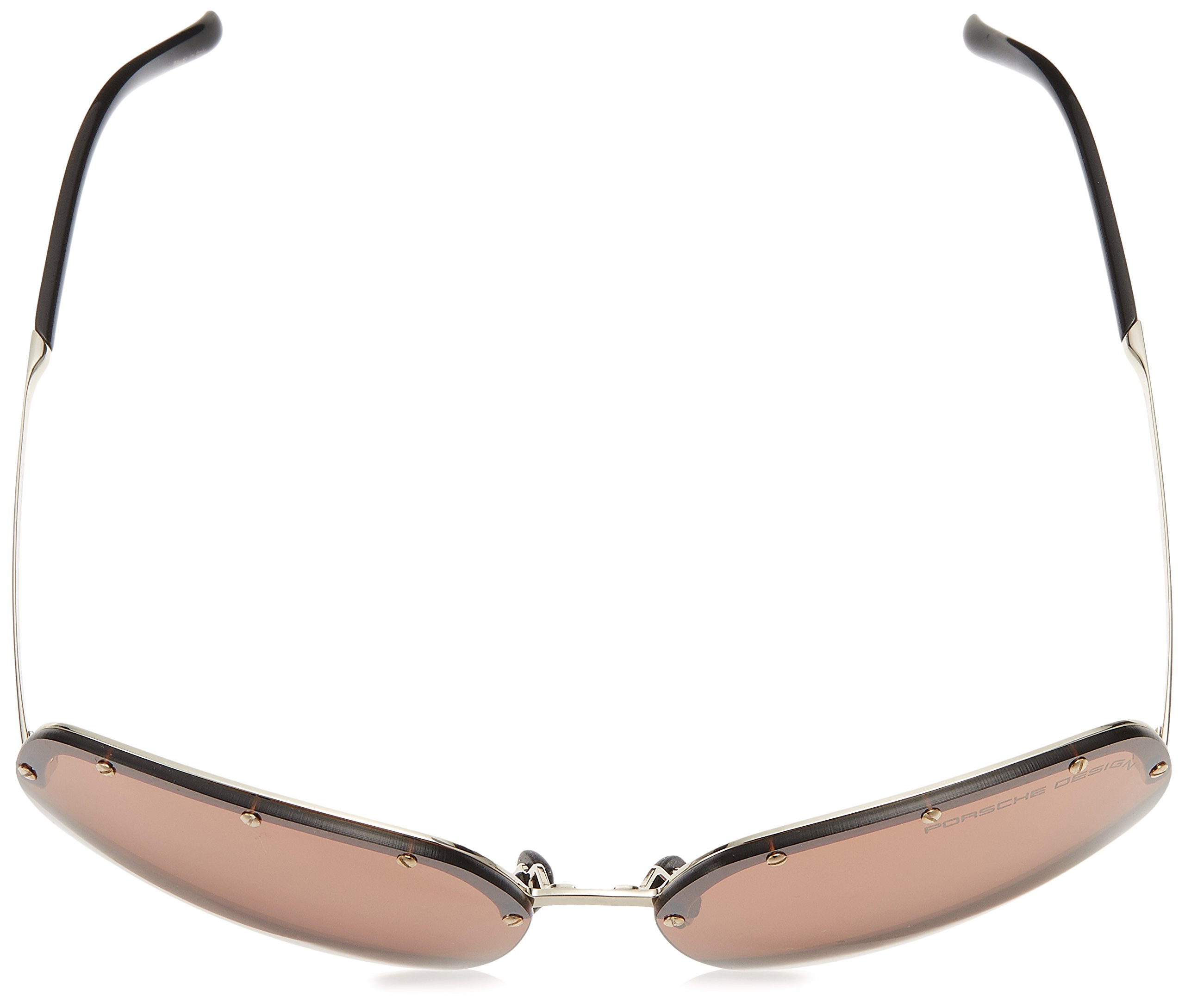 Porsche Design P8576 Polarized Sunglasses for Men & Women - UV Protection, Luxury Aviator Style - Perfect for Driving, Travel & Outdoor Activities