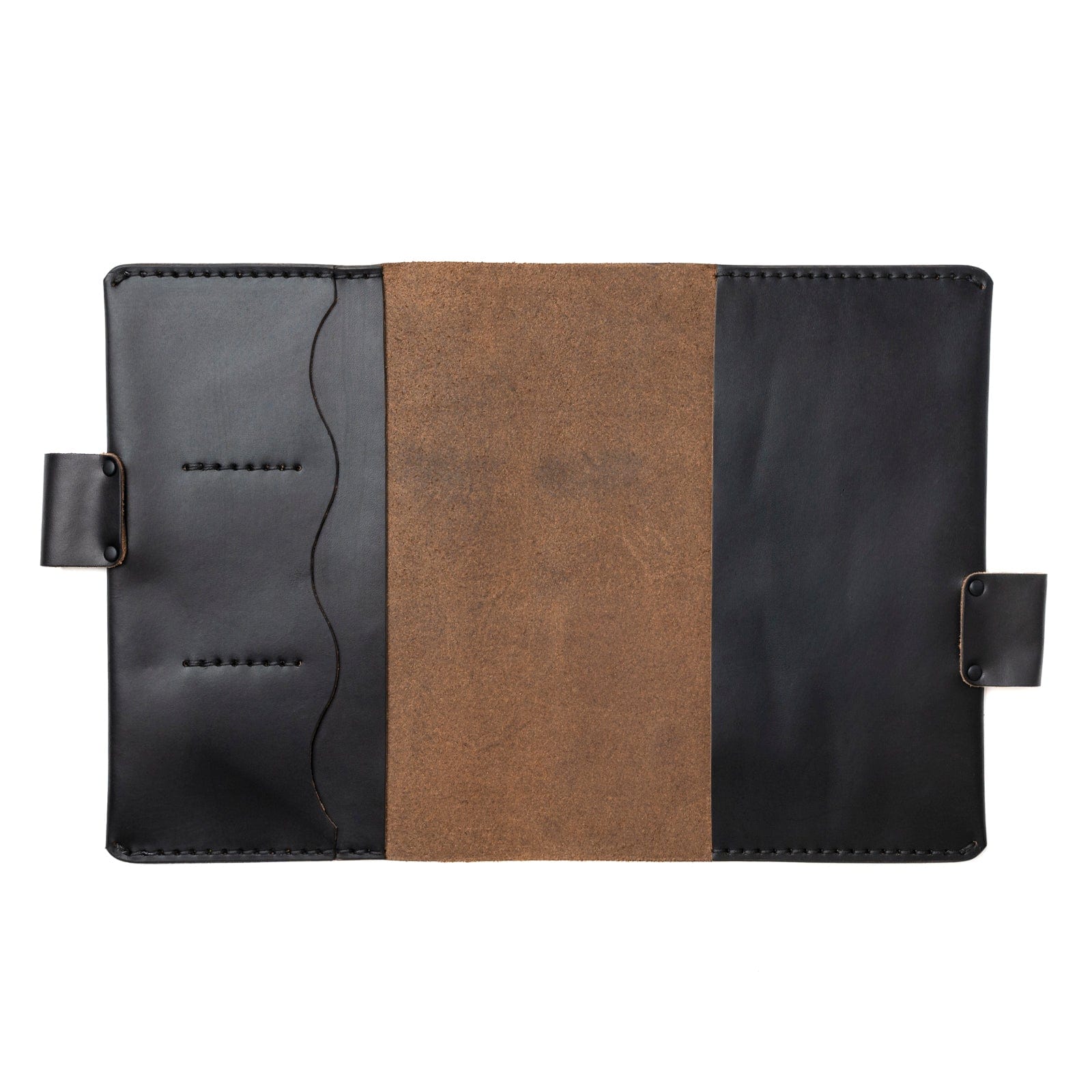 Premium Genuine Leather A5 Notebook Cover - Handmade Refillable Journal Cover for Writing, Sketching & Planning - Perfect for Office, School & Travel Use