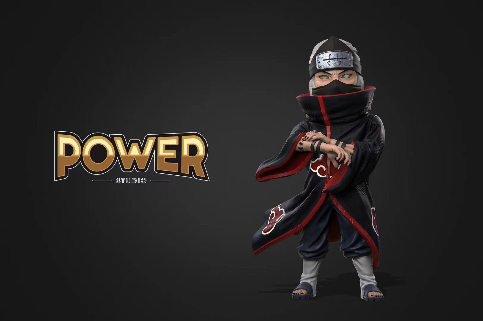 Power Studio Akatsuki Third Series Hidan & Kakuzu Anime Action Figures - Collectible Naruto Shippuden Character Statues for Fans, Home Decor, and Gift Giving