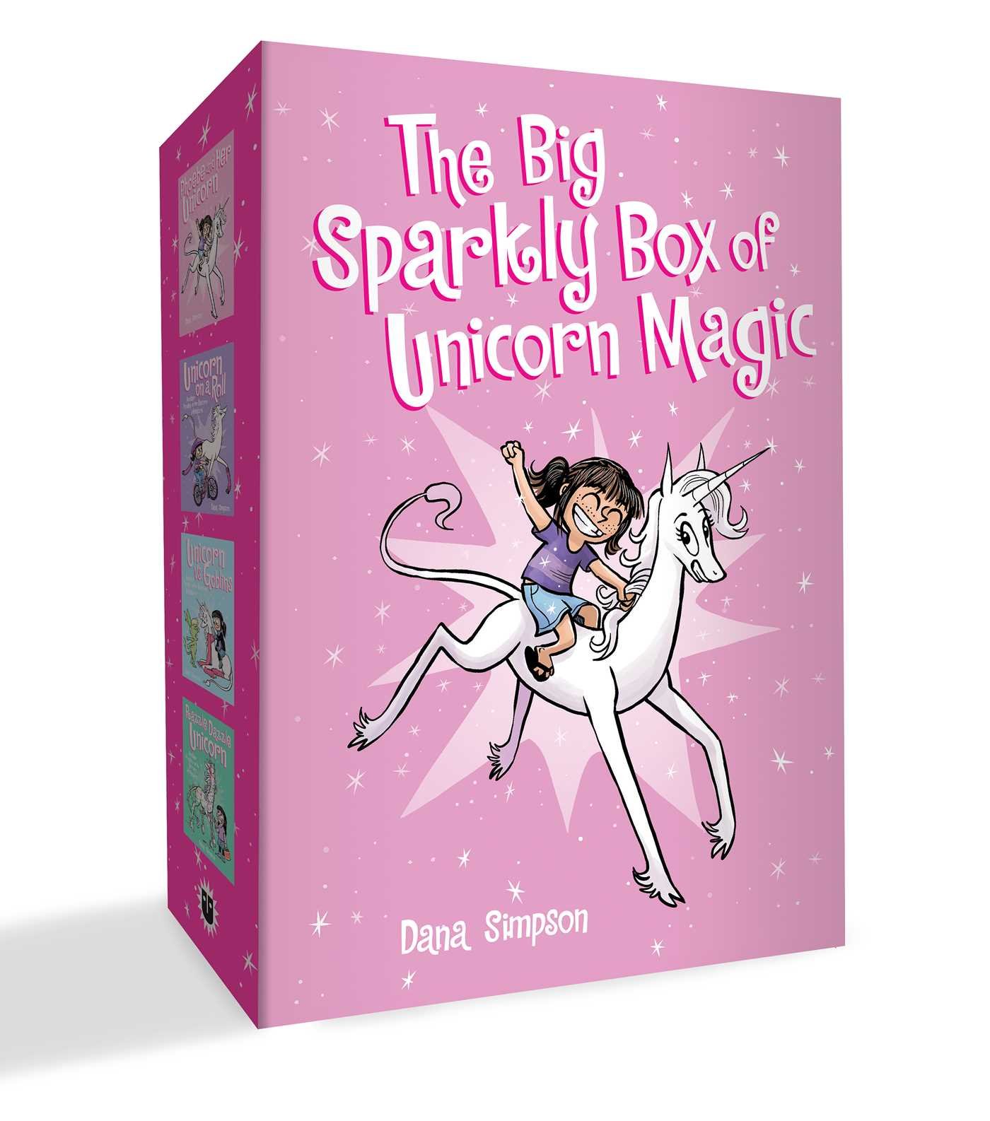 The Big Sparkly Box of Unicorn Magic: Phoebe and Her Unicorn Box Set (Volumes 1-4) | Fantasy Book Series for Kids, Perfect for Birthday Gifts & Bedtime Reading