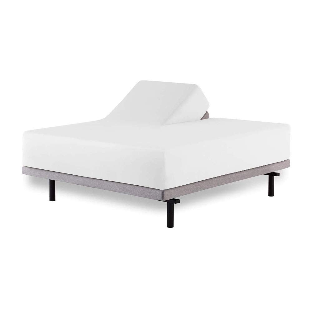 Soft 100% Cotton Split Top Queen Sheets - 400 Thread Count Adjustable Bed Sheets for Adjustable Beds - 28 Inch Split Head Queen Sheets in White | Perfect for Adjustable Beds, Guest Rooms & Master Bedrooms