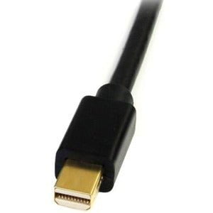 6 ft Mini DisplayPort to DVI Cable (M/M) - Gold Plated Connectors, 4K Resolution Support - Perfect for MacBook Pro, iMac, PC Monitors & Home Office Setup