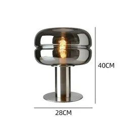 Scandinavian Minimalist Table Lamp - Modern Nordic Style LED Desk Light for Living Room, Bedroom, Office & Study - Warm White & Cool White Dimmable Lighting