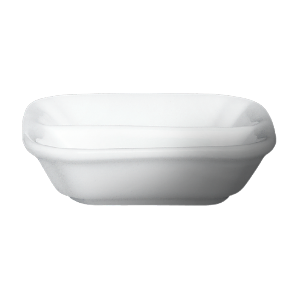 Imperial White 3x3 Divided Sauce Dish - Set of 12 | Cameo 210 013 | Perfect for Restaurants, Catering & Home Entertaining | Elegant Serving Dishes for Condiments, Dressings & Small Bites