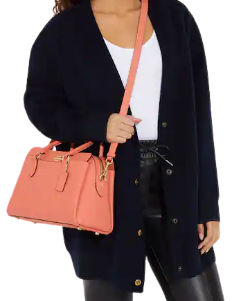 Coach Darcie Carryall Handbag for Women - Genuine Leather Crossbody Purse with Shoulder Strap, Fashionable & Spacious Designer Tote - Perfect for Work, Travel & Everyday Use