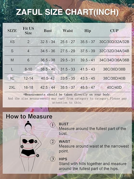 ZAFUL Women's Twist Front Bikini Top - Underwire Swimwear for Beach & Pool