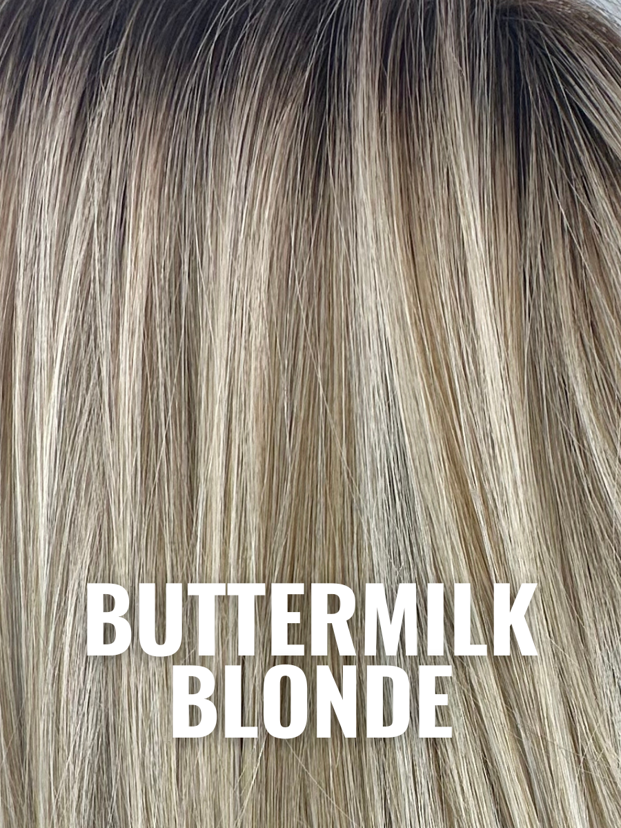 Buttermilk Blonde Hair Extensions - Everyday Elegance Clip-In Human Hair Extensions for Women | Perfect for Parties, Weddings & Daily Styling